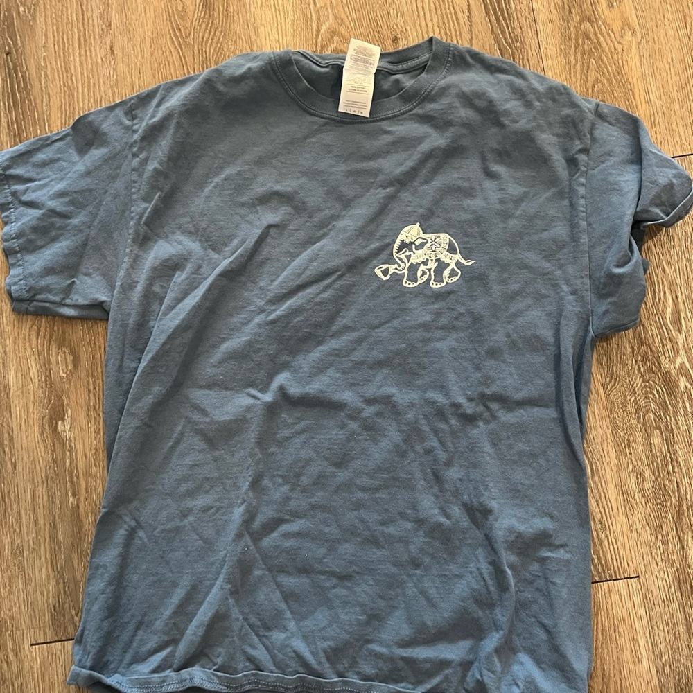 NWOT elephant house Harry Potter shirt in dusty blue. Size large